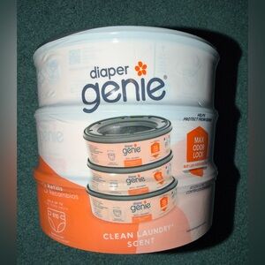 Diaper Genie Refill Cartridges - Clean Laundry Scent!
